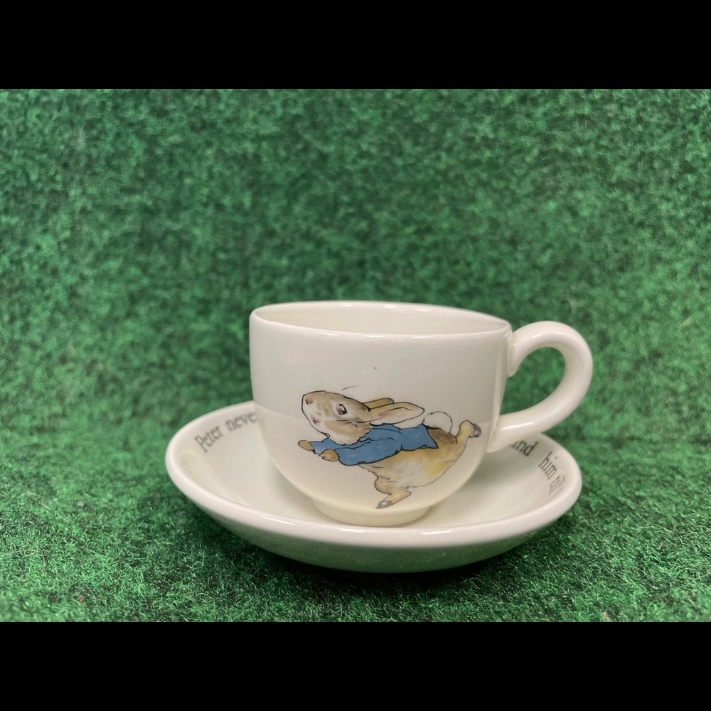 RARE Vintage Tea Set - Original Wedgewood Peter Rabbit Tea Set 12 pieces - Picture 11 of 13